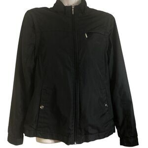 Izod XFG Performance Stand Up Collar full zip convertible Jacket/Vest Size S‎